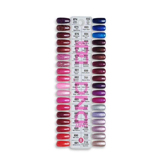 DND Duo Tray#8 (DND#674-DND#710) (Set of 36 Colors)